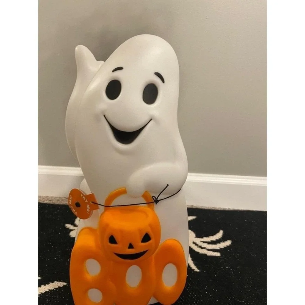 New! Hyde &‎ Eek Ghost Light Up Blow Mold - Picture 4 of 6